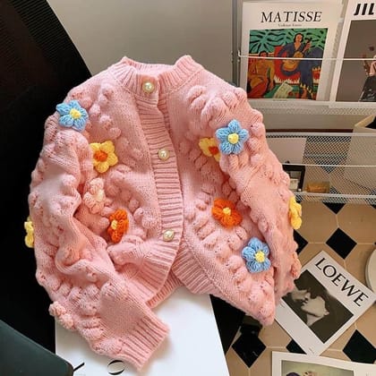 Kennedy cardigan-Pink / XS