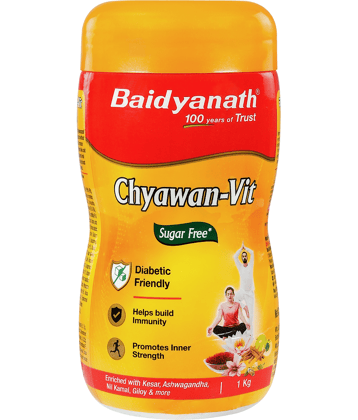Baidyanath Sugarfree Chyawan Vit Specially formulated Chyawanprash with No Added Sugar 1kg (Pack of 1)