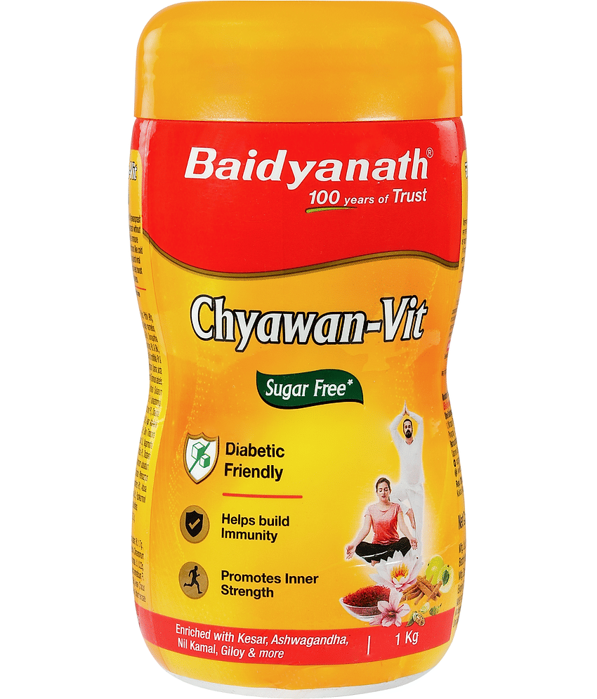 Baidyanath Sugarfree Chyawan Vit Specially formulated Chyawanprash with No Added Sugar 1kg (Pack of 1)