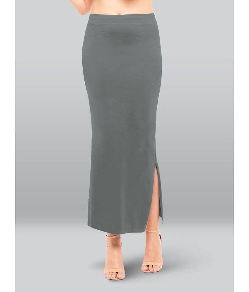 LYRA Grey Cotton Petticoat - Single