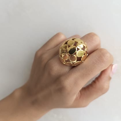 Sunrise Sphere Ring-6