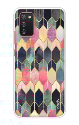 Shimmery Pattern Soft Cover for Samsung Galaxy M02s