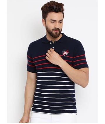 AUSTIN WOOD - Multicolor Cotton Blend Regular Fit Men's Sports Polo T-Shirt ( Pack of 1 )