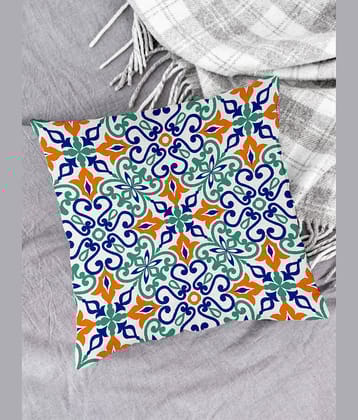 Houzzcode - Water Repellent Multi Polyester Pillow Covers 40x40x3 ( Pack of 1 )