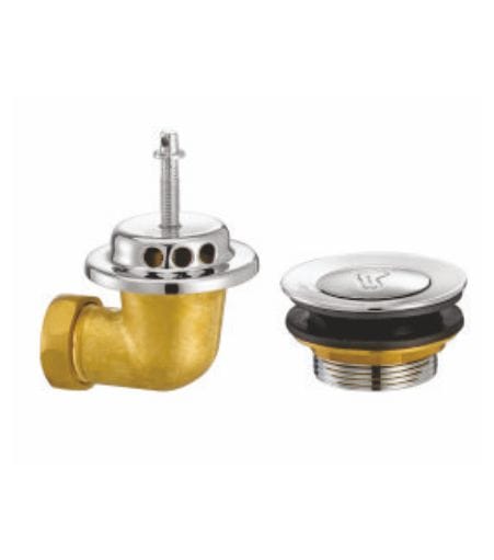 Waste Coupling Bath Tub Overflow Set 40mm (Click Clack)