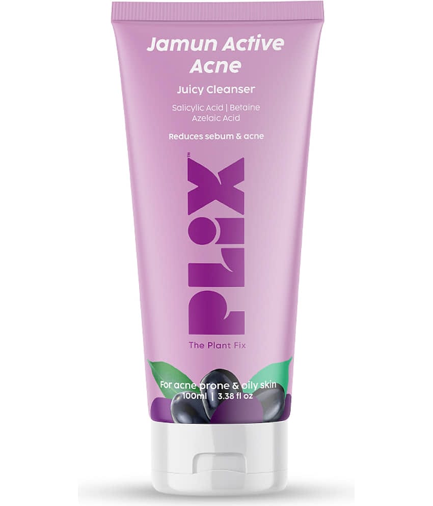 Plix Salicylic Acid Jamun Cleanser Gel For Active Acne & Oil Control Face Wash(100 ml)