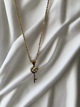 Unlock Love Charm Necklace