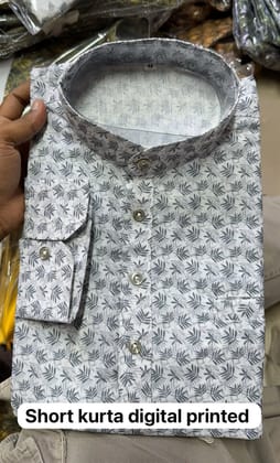 Short Kurta Digital Printed