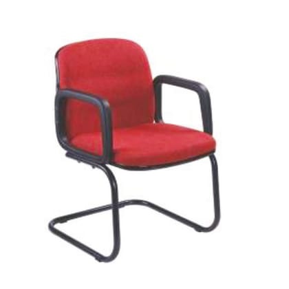 Evergreen - Seat & Back In Fabric, With Adjustable Handle, Cantilever Base In Ms Powder Quoted (CS-F04-V)