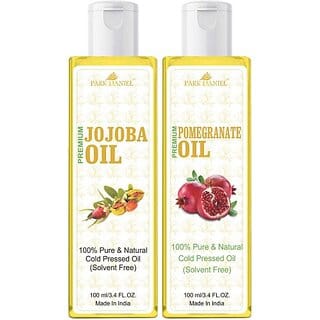 PARK DANIEL Jojoba Oil &amp; Pomegranate Oil Combo Pack Of 2 bottle of 100 ml(200 ml) (200 ml)