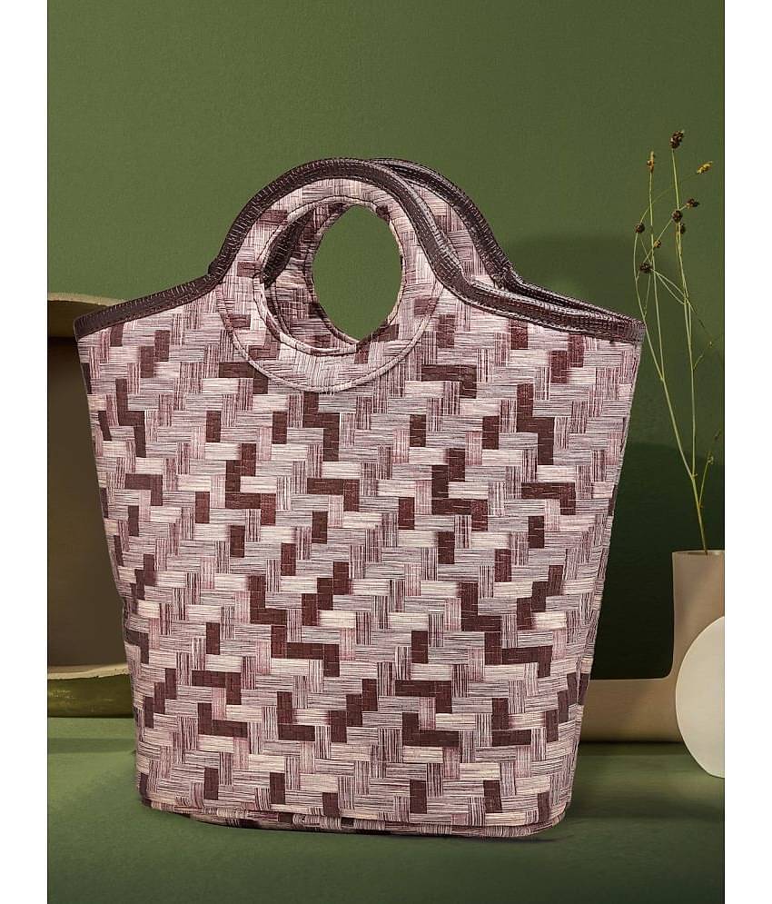 ENSAC Purple Canvas Lunch Bag Pack of 1