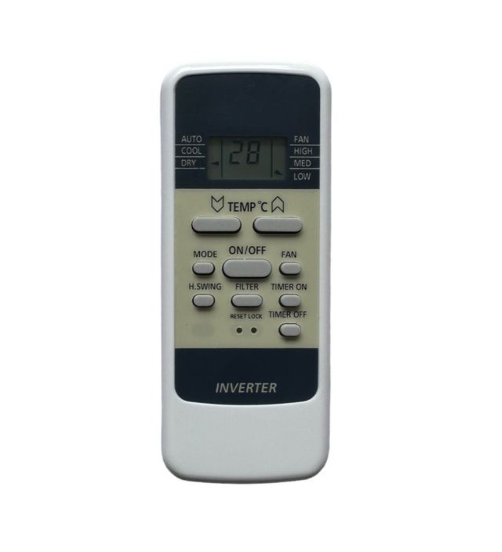 AC Remote No. 137B Compatible-Replacement for Hitachi AC Remote Control (White)