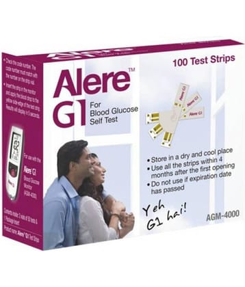 Alere G1 100 Sugar Test Strips