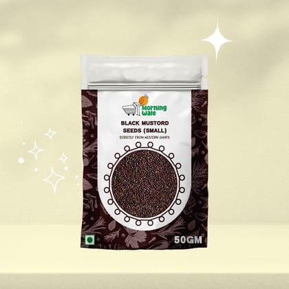 Morning Wale Small Mustard Seeds/Rai (90g) | Fine Tempering Spice | Intense Flavor