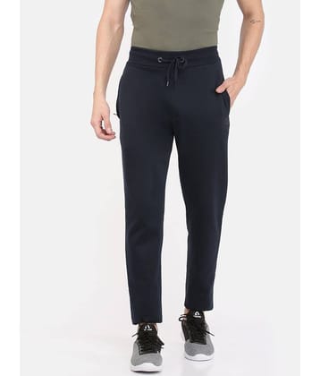 Dollar Athleisure - Navy Cotton Men's Trackpants ( Pack of 1 )