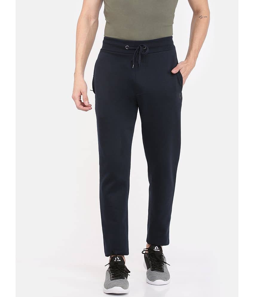 Dollar Athleisure - Navy Cotton Men's Trackpants ( Pack of 1 )