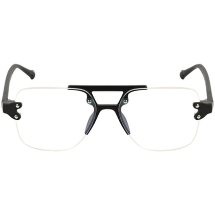 TERRY & CO | Zero Power Blue Cut Eyeglasses | Anti-Glare, UV Protection, Lightweight | For Gaming & Computer Use | Unisex | MATT BALCK