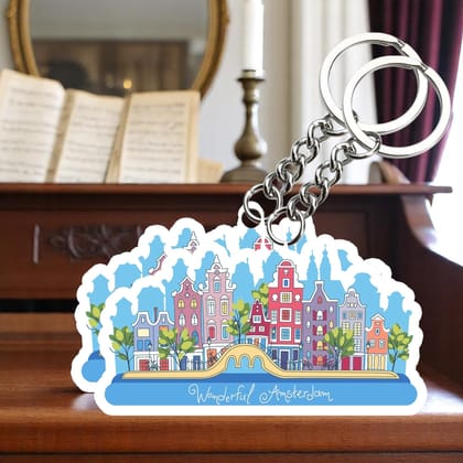 Amsterdam Key chain ( Set of 2 )