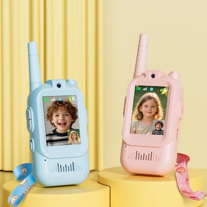 Video Walkie Talkies for Kids | Camera, Voice Changer & Screen Display Video Walkie Talkies for Kids | Camera, Voice Changer & Screen Display
