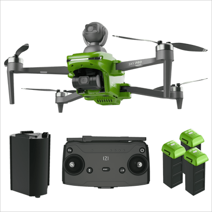 IZI Sky Pro 4K Drone Combo – 540° OA, 20MP, 96 Mins Flight