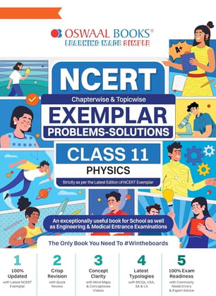 OSWAAL NCERT EXEMPLAR PROBLEM SOLUTION PHYSICS CLASS 11 FOR 2026 EXAMS -OSOLYPHY11 [Paperback] [Oct 30, 2024] Arihant
