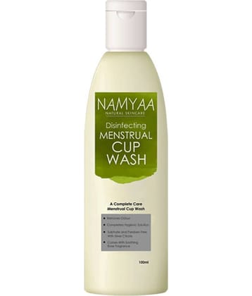 Namyaa Silicone Reusable Menstrual Cup Cleanser Medium ( Pack of 1 )