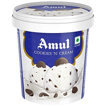 AMUL CUPS COOKIES N CREAM 125ML