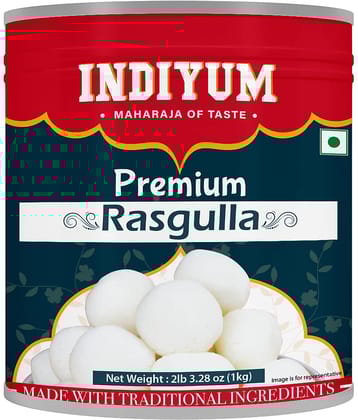 Indiyum Festive Gifting Sweet Rasgulla 1.25 kg