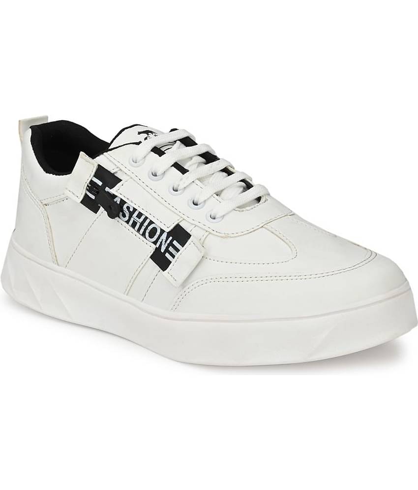 Big Fox Lifestyle White Casual Shoes