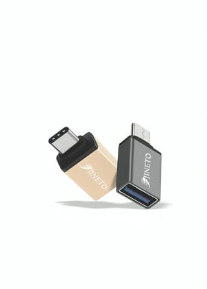 Jineto USB Type C OTG Adapter (Pack of 1)