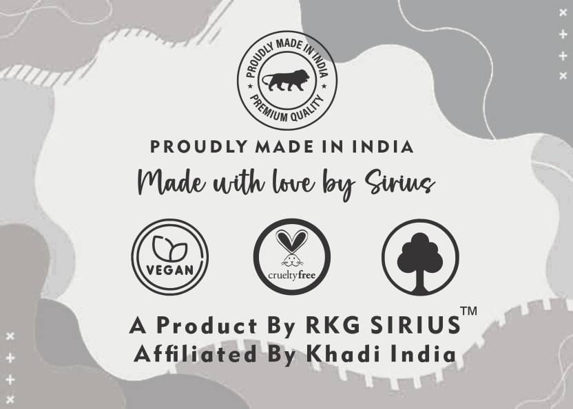 RKG SIRIUS ACTIVATED CHARCOAL HAIR SHAMPOO | DETOX & DEEP SCALP CLEAN | UNISEX  (210 ML)