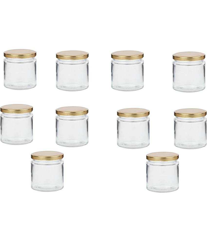 AFAST Airtight Storage  Glass Food Container Set of 10 100 mL