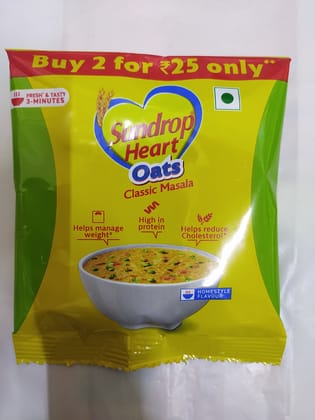 Sundrop Heart Oats Classic masala Sundrop Heart Oats Classic masala