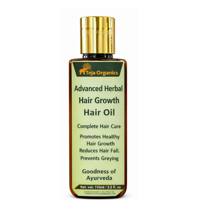 Advance Herbal Hair Growth Hair Oil 100 ml | Ayurvedic Herbal Hair Oil for Stronger, Thicker & Healthier Hair | Supports Hair Growth, Reduces Hair Fall & Nourishes Scalp
