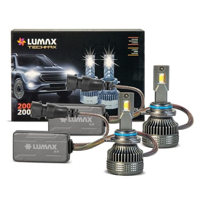 Lumax LED Auto Lamp 9012 12V, 200W Kit | High Intensity |Safe Beam | IP67 Waterproof | Plug & Play Installation Lumax LED Auto Lamp 9012 12V, 200W Kit | High Intensity |Safe Beam | IP67 Waterproof | Plug & Play Installation