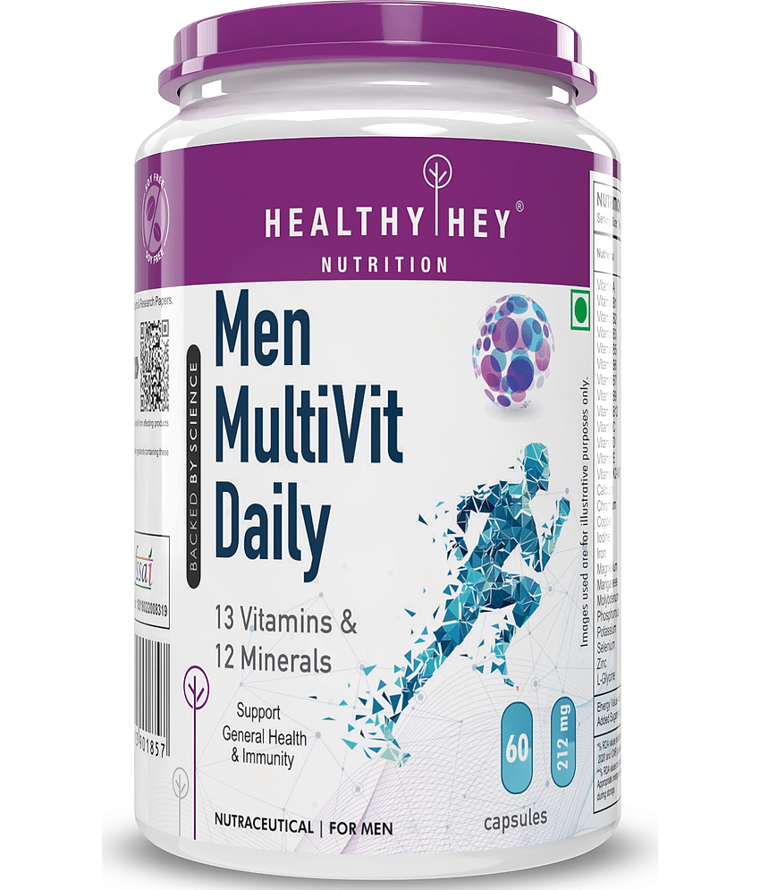 HEALTHYHEY NUTRITION Multivitamins For Men ( Pack of 1 )