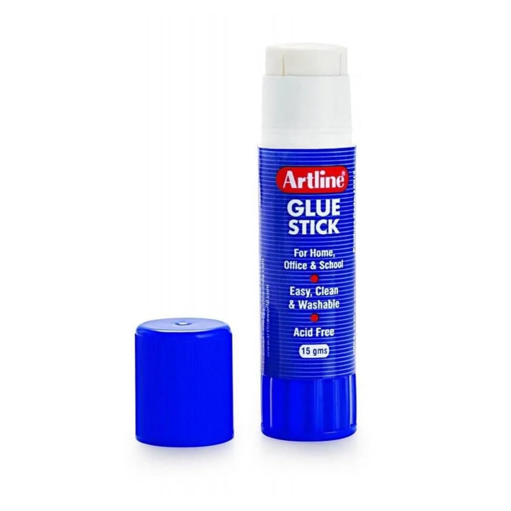 Artline Glue Stick Pack of 20 (15 GMS.) | Used for various crafting, school, and office projects