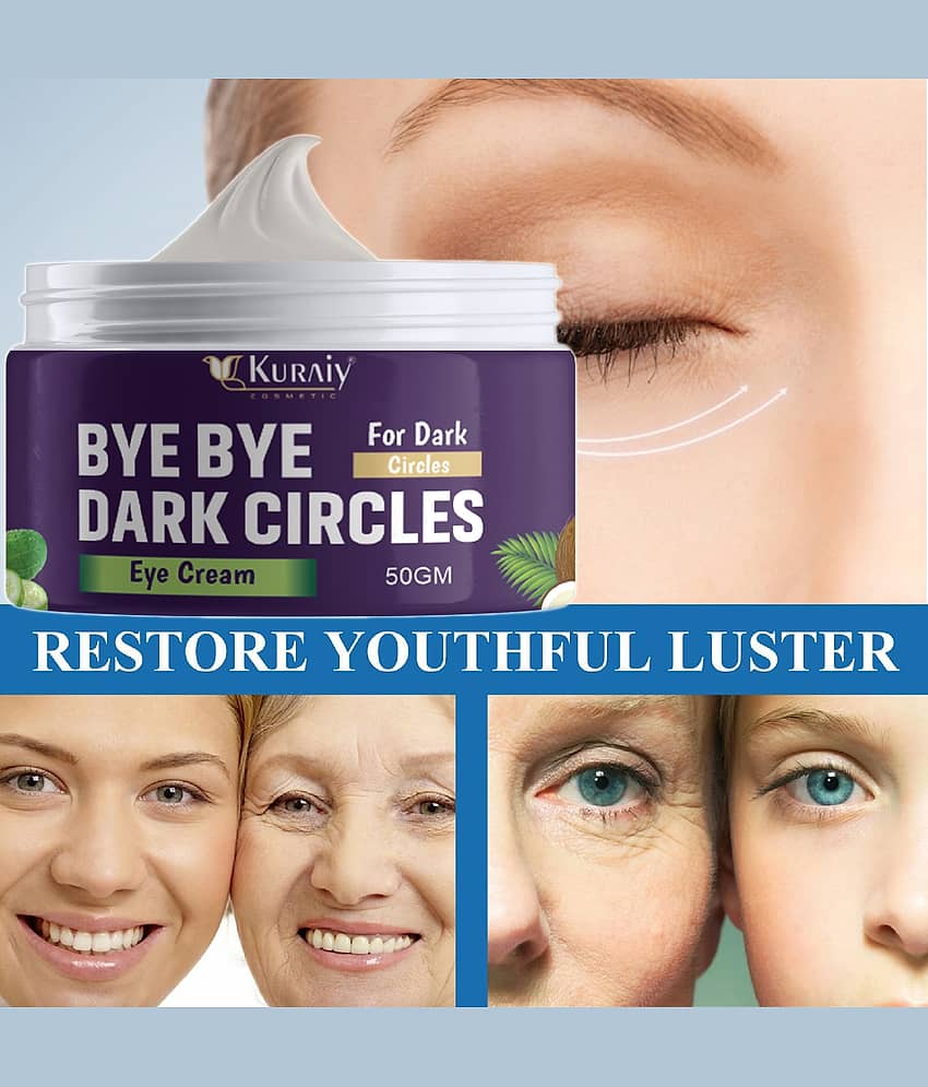 KURAIY Pure Under Eye Gel Cream - Anti-Aging Deep Under Eye Skincare Made (50 g)