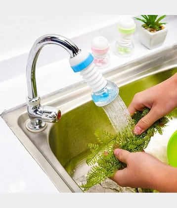 Kitchen tap extension Pack of 1 with tightening clamp by Trending Tail