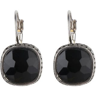 Crystal Stud Earrings for Girls Brass Material Made in India Earrings for Women's Fashion Jewellery for Party