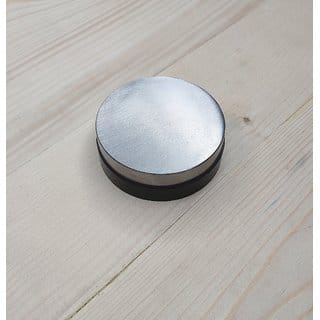 Scorpion Round Bench Block Steel Fixed On Rubber Base 3 inches