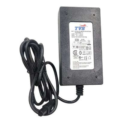 Hi-Lite Essentials 25V- 1.6A / 5V-0.6A TVS Power Supply Adapter Compatible for TVS RP 45 Shoppe Printers