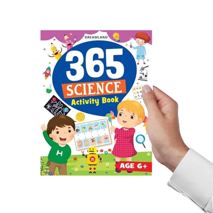 365 Science Activity Book for Kids Age 6-8 years With Interactive Activities and Basic Science Exercises [Paperback] Dreamland Publications