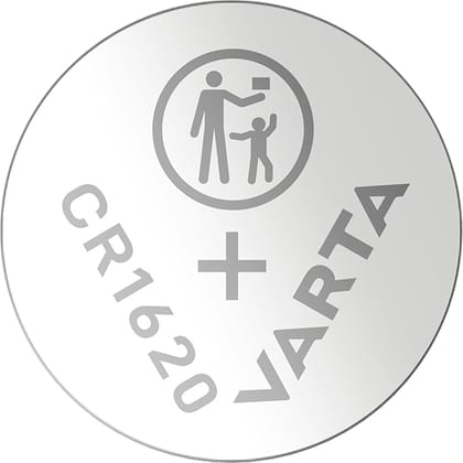 CR 1620 3V Primary Lithium Button (Packaging of 10 Blisters with 1 Cell Each)