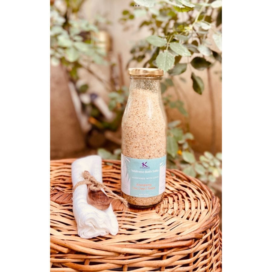 ROSEMARY, ORANGE AND LEMON WELLNESS BATH SALTS