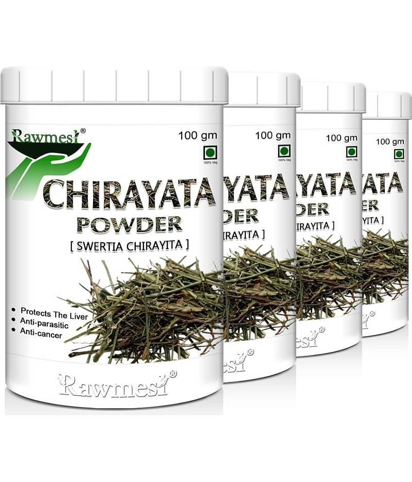 Rawmest Pure Nepali Chirayata Powder 400 Gm Pack of 4