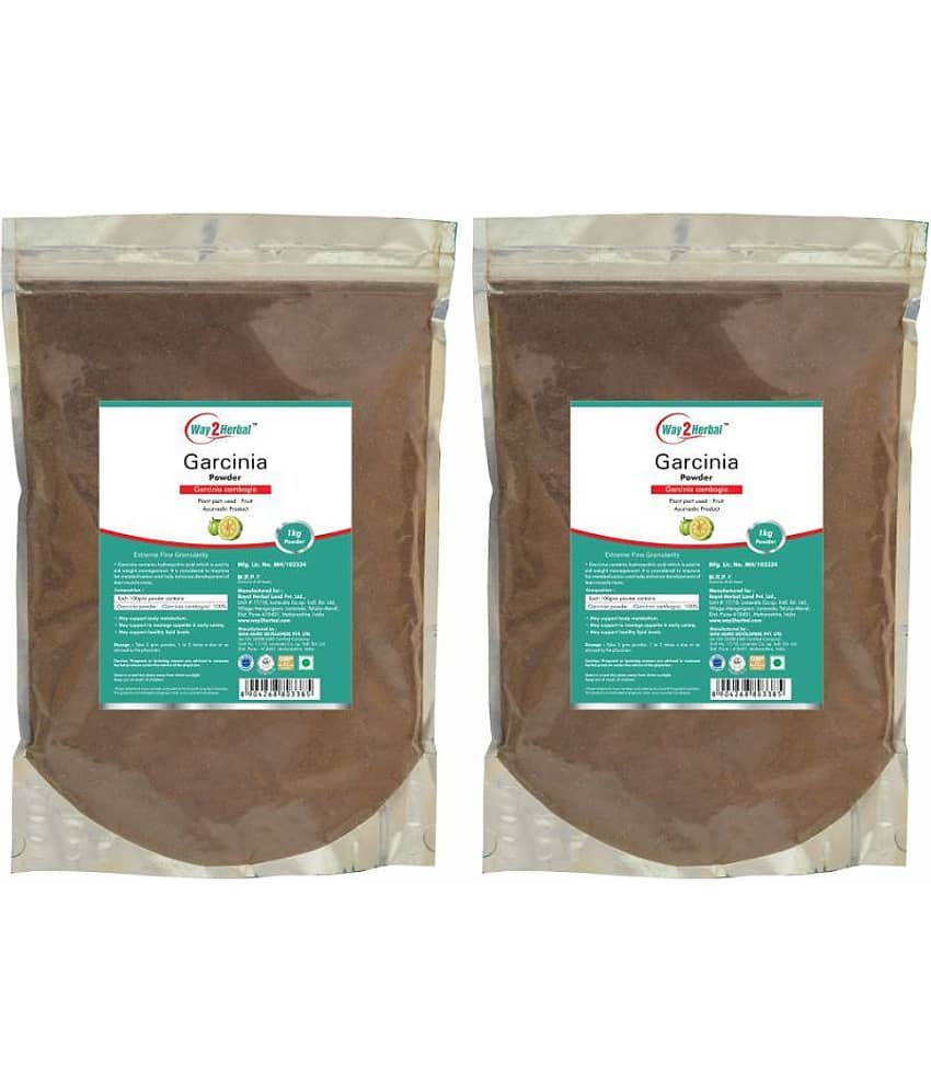 Way2Herbal Garcinia Powder 1 kg Pack of 2