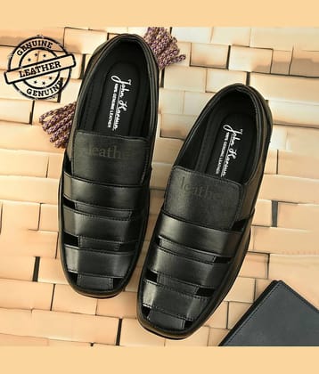 John Karsun - Black Men's Sandals