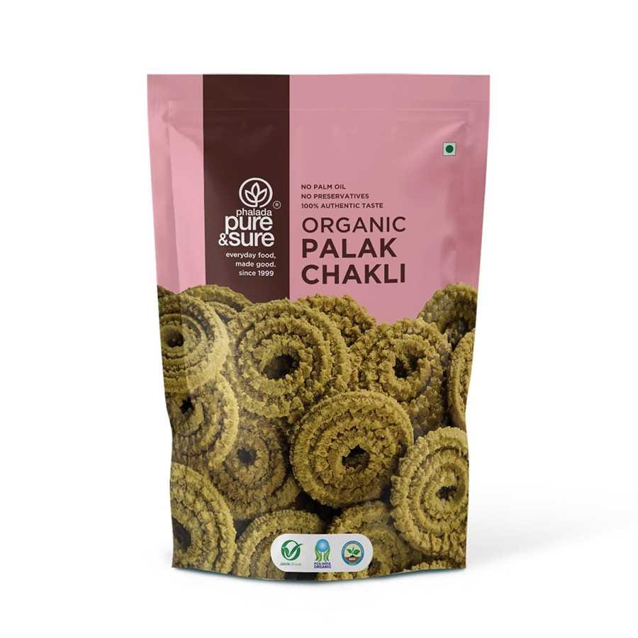 PURE PALAK CHAKLI 120GMS
