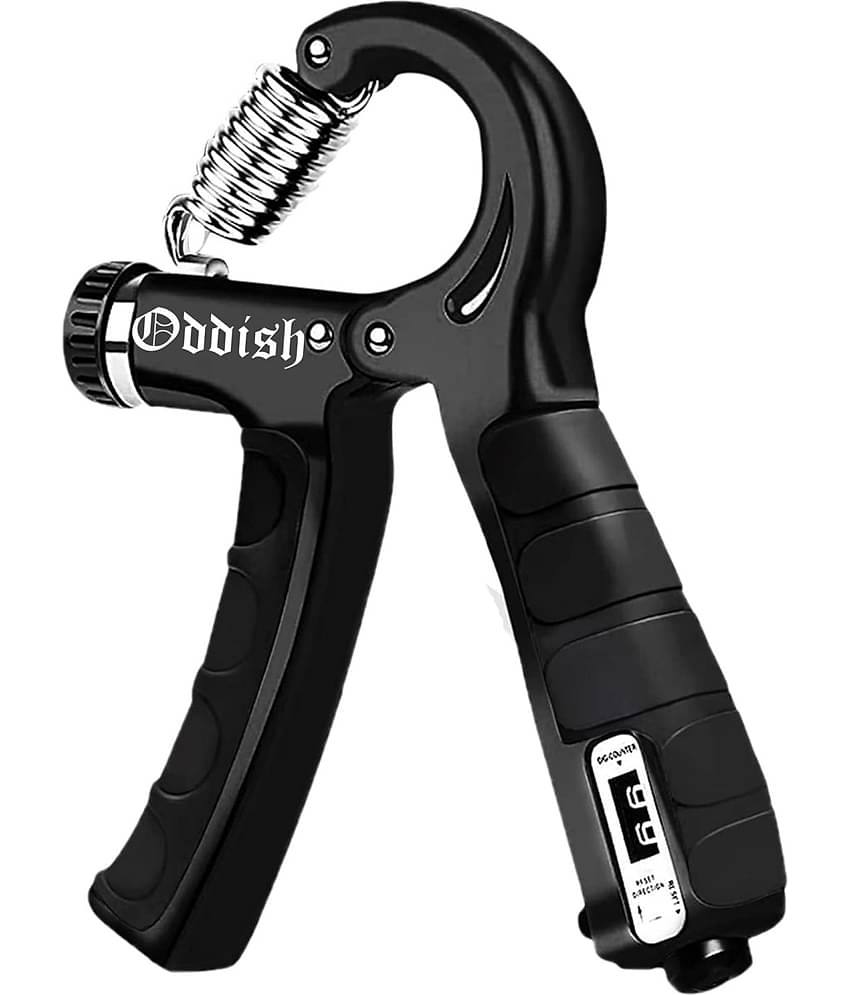 ODDISH COUNTER HAND GRIP 5kg to60 Kg adjustableHand Gripper for Men Women Finger Forearms Equipment & Counter